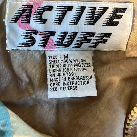 90’s Floral Spring Jacket Size Medium EUC - Picture 5 of 6